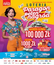 Gazetka promocyjna Topaz - Gazetka - Gazetka - ważna od 09.09 do 09.09.2026 - strona 3 - produkty: Top, Mars, Jacobs, Waga