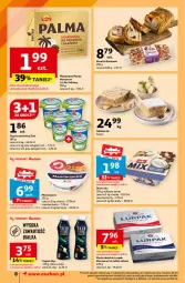 Gazetka promocyjna Auchan - Supermarket - Gazetka - ważna od 21.08 do 21.08.2024 - strona 10 - produkty: Strucla, Jogurt naturalny, Sok, Ser, Pur, Zott, Jogurt, Mascarpone, Palma, Lurpak, Deser, Masło