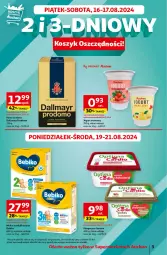 Gazetka promocyjna Auchan - Supermarket - Gazetka - ważna od 21.08 do 21.08.2024 - strona 3 - produkty: Mleko modyfikowane, Jogurt owocowy, Jogurt, Dallmayr, Kawa mielona, Kawa, Optima, Margaryna, Bebiko, Mleko