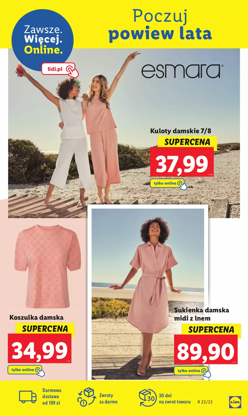 Gazetka promocyjna Lidl - GAZETKA - ważna 29.05 do 03.06.2023 - strona 37 - produkty: Kosz, Koszulka, Sukienka