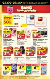 Gazetka promocyjna Biedronka - Od Poniedziałku - Gazetka - ważna od 28.09 do 28.09.2024 - strona 22 - produkty: Królewskie Mleczko, Cukier, Królewski, Praliny, Raffaello, Wawel, Mleczko, Czekolada, Galaretki, Orbit, Guma do żucia, Cukierki, Gala, Merci, Lindt, Milka, Fa