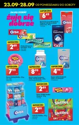 Gazetka promocyjna Biedronka - Od Poniedziałku - Gazetka - ważna od 28.09 do 28.09.2024 - strona 52 - produkty: Gin, Cukier, Orbit, Cukierki, Arbuz