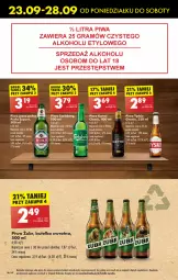 Gazetka promocyjna Biedronka - Od Poniedziałku - Gazetka - ważna od 28.09 do 28.09.2024 - strona 56 - produkty: Piwo, Ser, Tyskie, Carlsberg, Piwo jasne