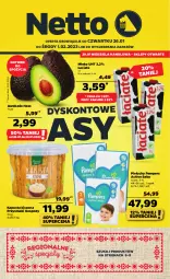 Gazetka promocyjna Netto - Artykuły spożywcze - Gazetka - ważna od 01.02 do 01.02.2023 - strona 1 - produkty: Pampers, Pieluchy, Przysmaki, Mleko