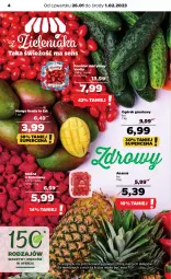 Gazetka promocyjna Netto - Artykuły spożywcze - Gazetka - ważna od 01.02 do 01.02.2023 - strona 4 - produkty: Ogórek, Ananas, Grunt, Mango