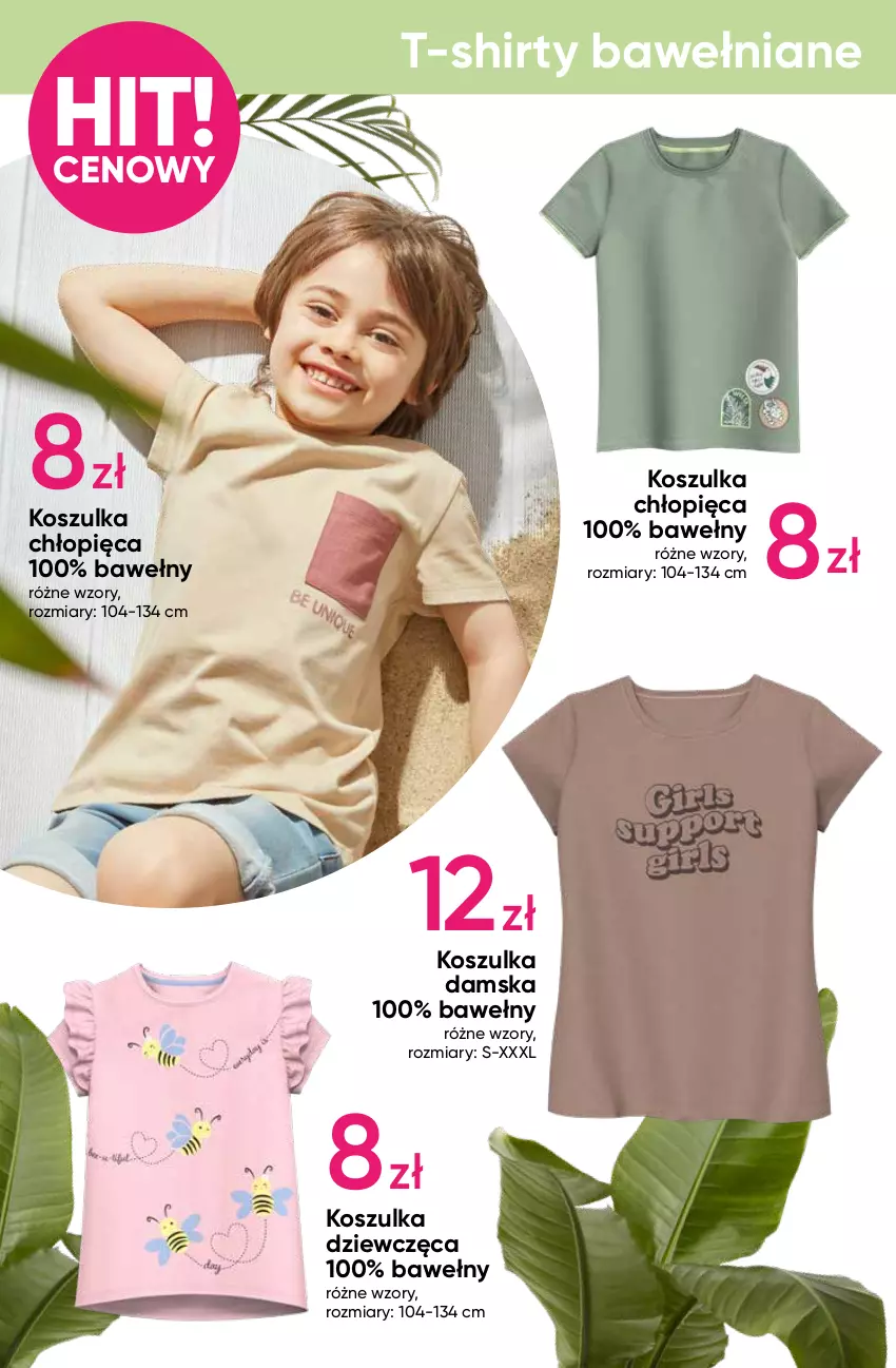 Gazetka promocyjna Pepco - Koszulki dla całej rodziny - ważna 11.04 do 24.04.2024 - strona 2 - produkty: Kosz, Koszulka, T-shirt