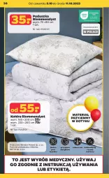 Gazetka promocyjna Netto - Akcesoria i dodatki - Gazetka - ważna od 11.10 do 11.10.2023 - strona 8 - produkty: Kołdra, Poduszka