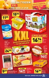 Gazetka promocyjna Aldi - Pełna oferta - Gazetka - ważna od 27.08 do 27.08.2023 - strona 17 - produkty: Sok, Ser, Prince Polo, Sokołów, Brie, Margaryna, Edam, Lasagne bolognese, Tuńczyk, Lasagne, Flora, Kiełbasa, Mleko