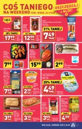 Gazetka promocyjna Aldi - Pełna oferta - Gazetka - ważna od 27.08 do 27.08.2023 - strona 23 - produkty: Kurczak, Makaron, Ser, Salami, Pstrąg tęczowy, Piątnica, Ogórki konserwowe, Balta Mare, Golden Seafood, Szynka, Pizza, Morliny, Pstrąg, Chleb, Grill, Olej, Kiełbasa