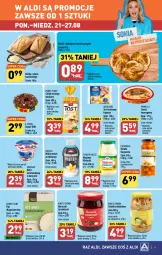 Gazetka promocyjna Aldi - Pełna oferta - Gazetka - ważna od 27.08 do 27.08.2023 - strona 9 - produkty: Piec, Majonez, Sałatka, Buraczki, Top, Ser, Ryż, Müllermilch, Oliwki, Sałat, Serek, Serek twarogowy, Chleb tostowy, Müller, Hochland, E. Wedel, Chleb, Donut, Bułka, Kefir