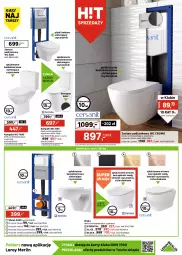 Gazetka promocyjna Leroy Merlin - Gazetka Leroy Merlin - Gazetka - ważna od 23.09 do 23.09.2025 - strona 9 - produkty: Kompakt WC, Ser, Rum, Gra, Zestaw podtynkowy WC, Termos, Deska wolnoopadająca, Brodzik, Ogród, Miska, Szkło grafitowe, Fa