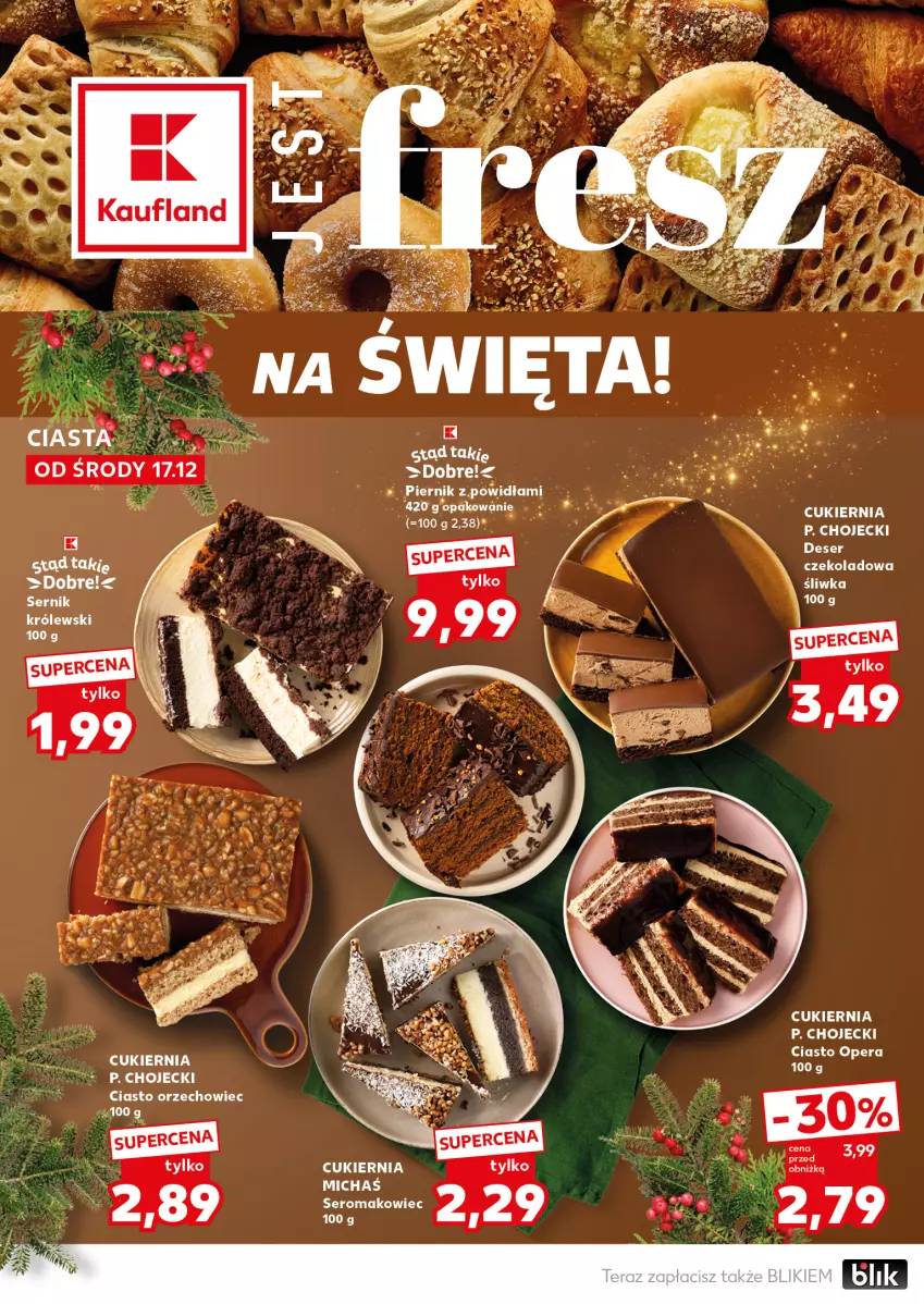 Gazetka promocyjna Kaufland - Mocny Start - ważna 22.12 do 23.12.2025 - strona 18 - produkty: BIC, Cukier, Królewski, Makowiec, Ser