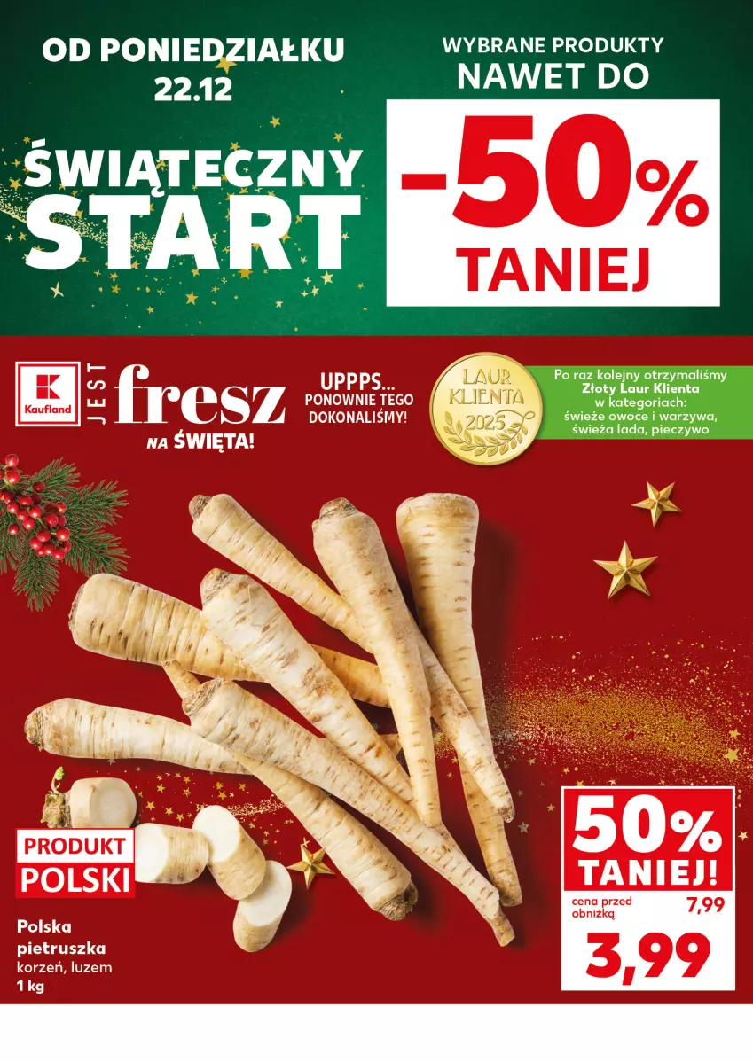 Gazetka promocyjna Kaufland - Mocny Start - ważna 22.12 do 23.12.2025 - strona 2 - produkty: Laur, Piec, Pieczywo