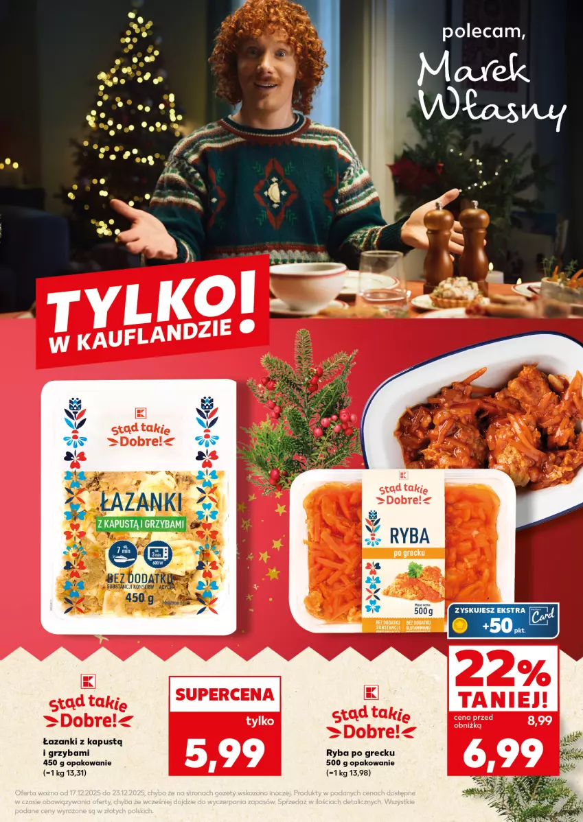 Gazetka promocyjna Kaufland - Mocny Start - ważna 22.12 do 23.12.2025 - strona 23 - produkty: Alouette, Kapustą, Ryba, Ryba po grecku
