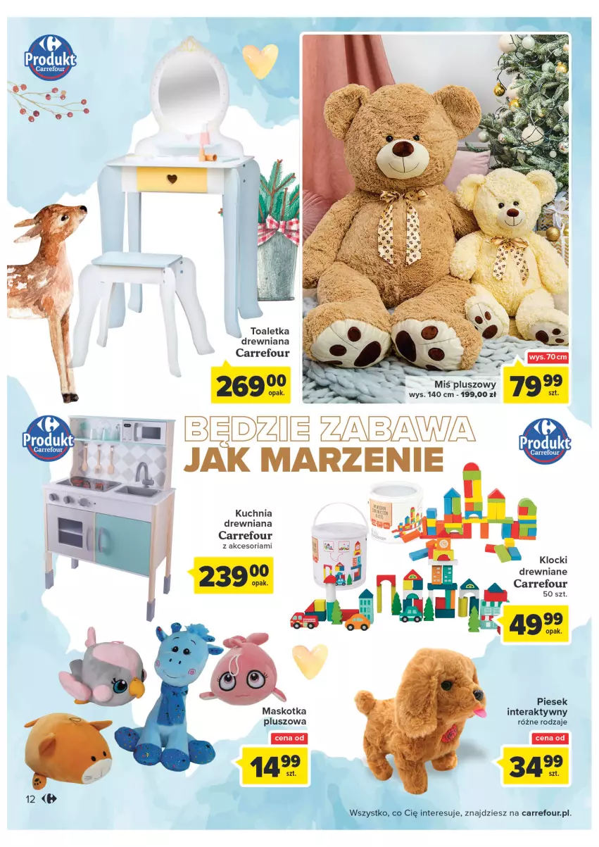 Gazetka promocyjna Carrefour - Gazetka Market - ważna 08.11 do 19.11.2022 - strona 14 - produkty: Klocki, Kuchnia, Maskotka pluszowa, Tera, Toaletka