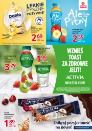 Gazetka promocyjna Selgros - Katalog Markowe Produkty - Gazetka - ważna od 02.05 do 02.05.2023 - strona 9 - produkty: Jogurt naturalny, Jogurt, Activia, Baton, Danio