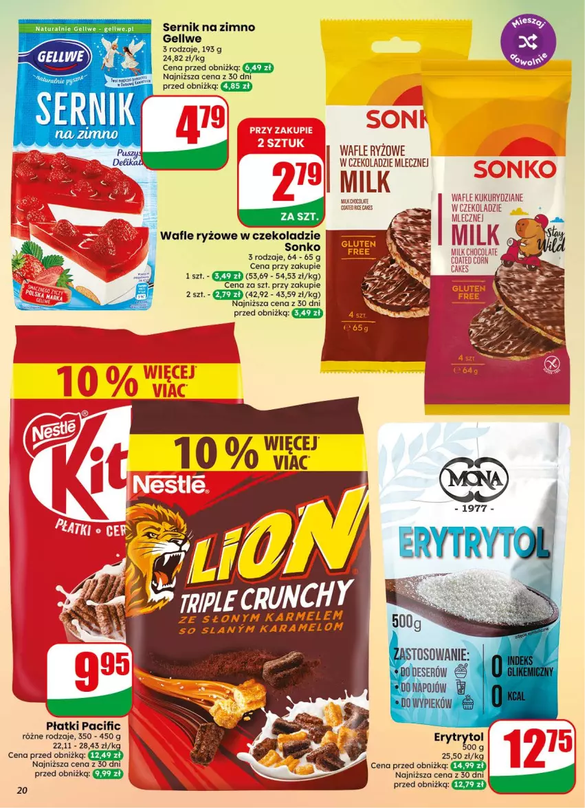 Gazetka promocyjna Dino - Gazetka 38 / 2026 - ważna 16.09 do 22.09.2026 - strona 20 - produkty: Cif, Ryż, Ser, Wafle