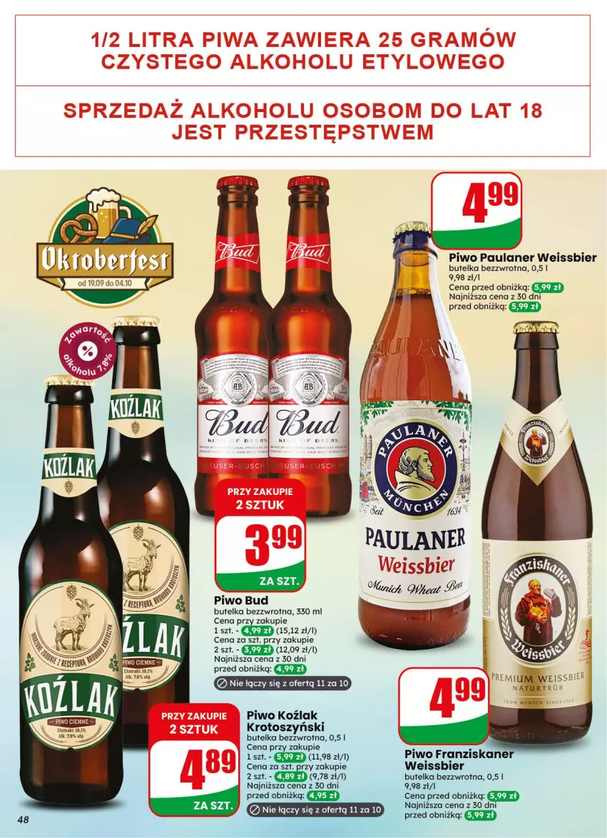 Gazetka promocyjna Dino - Gazetka 38 / 2026 - ważna 16.09 do 22.09.2026 - strona 48 - produkty: Piwo, Skaner