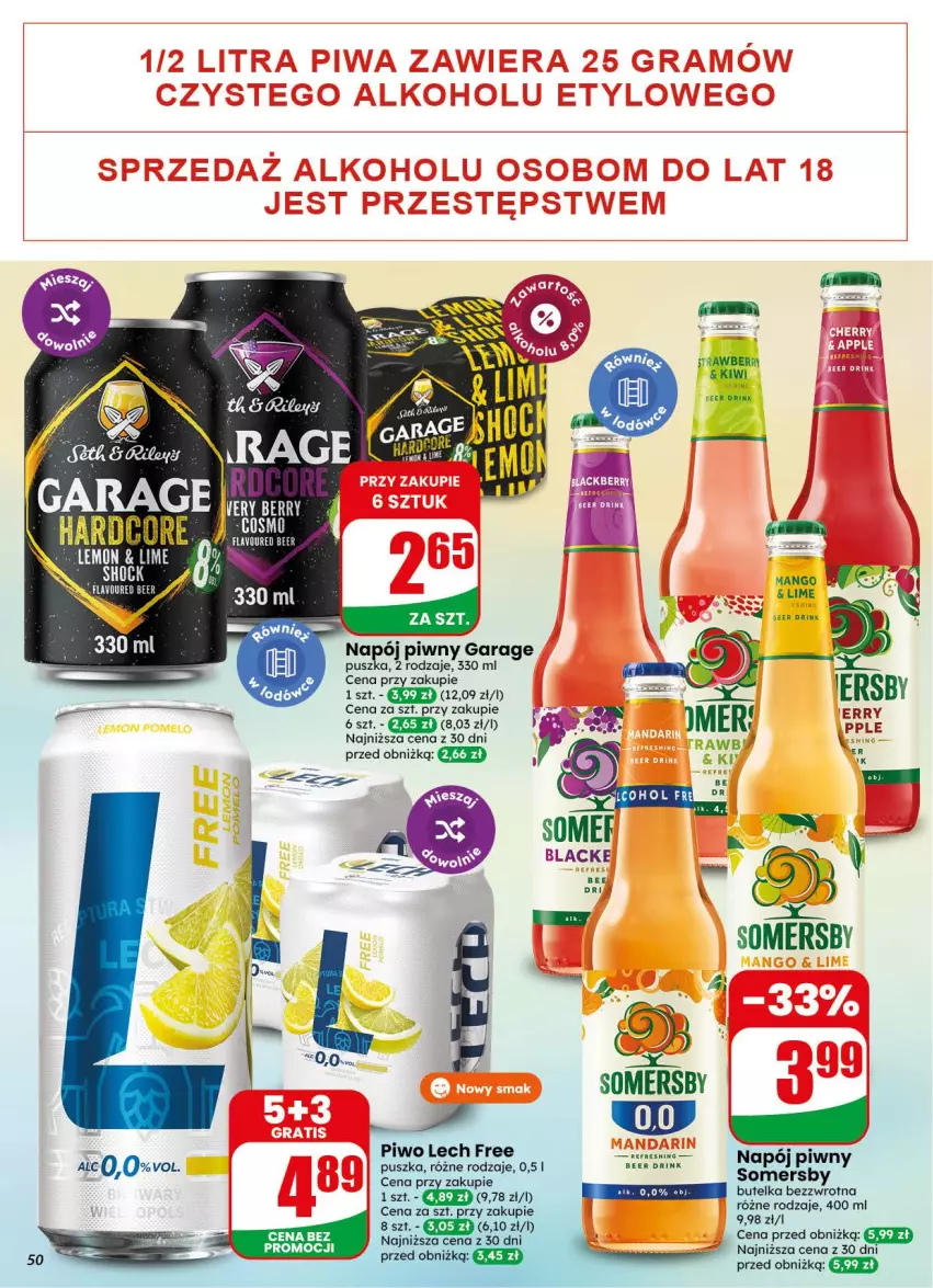 Gazetka promocyjna Dino - Gazetka 38 / 2026 - ważna 16.09 do 22.09.2026 - strona 50 - produkty: Somersby