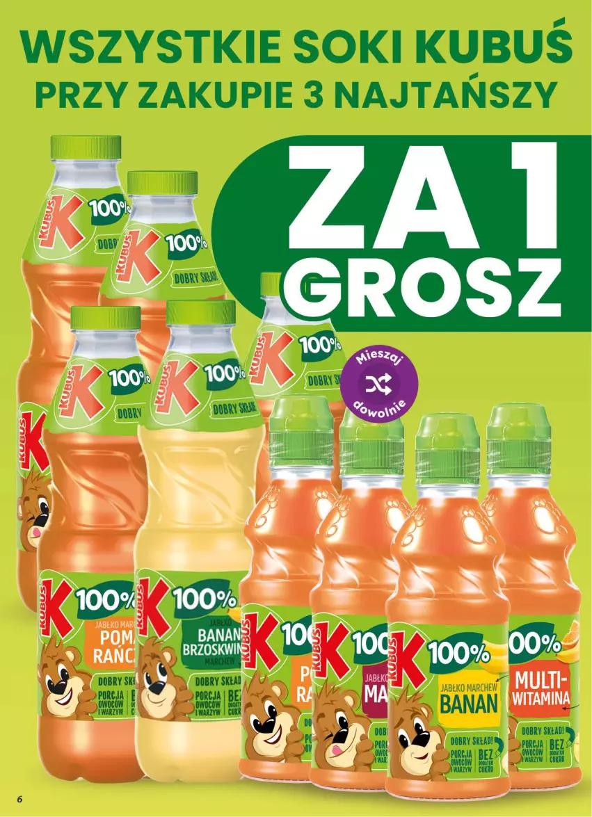 Gazetka promocyjna Dino - Gazetka 38 / 2026 - ważna 16.09 do 22.09.2026 - strona 6 - produkty: Kubuś, Por, Sok
