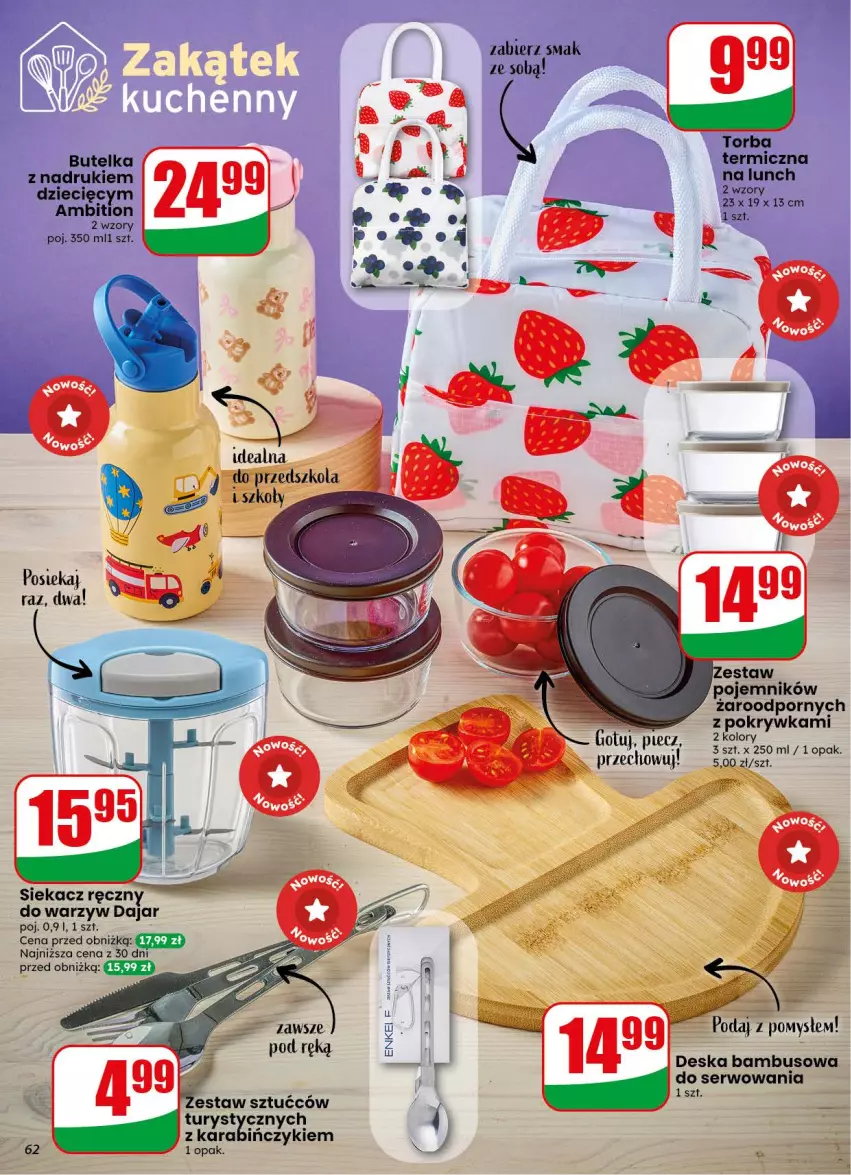 Gazetka promocyjna Dino - Gazetka 38 / 2026 - ważna 16.09 do 22.09.2026 - strona 62 - produkty: Piec, Ser, Stek, Zestaw sztućców