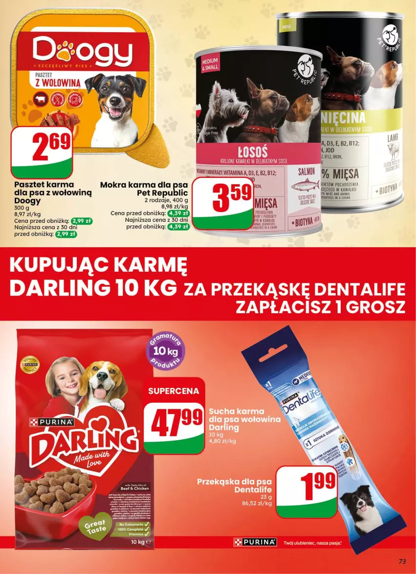 Gazetka promocyjna Dino - Gazetka 38 / 2026 - ważna 16.09 do 22.09.2026 - strona 73 - produkty: Kawa, Mokra karma, Pasztet