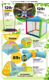 Gazetka promocyjna Netto - Gazetka non food - Gazetka - ważna od 21.05 do 21.05.2022 - strona 2 - produkty: Namiot, Huśtawka, Tunel, Dzieci, Siedzisko