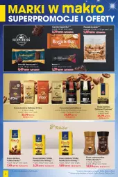 Gazetka promocyjna Makro - [Oferta specjalna] Marki w MAKRO - Gazetka - ważna od 15.11 do 15.11.2021 - strona 4 - produkty: Tchibo, Piernik, Kawa rozpuszczalna, Kawa ziarnista, Dallmayr, Kawa mielona, Kawa, O Bag, Tchibo Barista, Tchibo Family, Baton, Fa