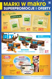 Gazetka promocyjna Makro - [Oferta specjalna] Marki w MAKRO - Gazetka - ważna od 15.11 do 15.11.2021 - strona 6 - produkty: Ser, Brie, Mleko smakowe, Mascarpone, Camembert, Tonik, Baton, Ser pleśniowy, Brownie, Mleko