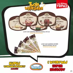 Gazetka promocyjna Topaz - Gazetka - Gazetka - ważna od 16.10 do 16.10.2022 - strona 25 - produkty: Lody