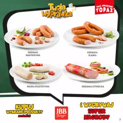 Gazetka promocyjna Topaz - Gazetka - Gazetka - ważna od 16.10 do 16.10.2022 - strona 7 - produkty: Gry, Pasztet, Kiełbasa