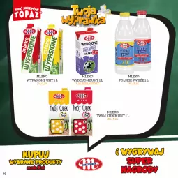 Gazetka promocyjna Topaz - Gazetka - Gazetka - ważna od 16.10 do 16.10.2022 - strona 8 - produkty: Gry, Kubek, Mleko
