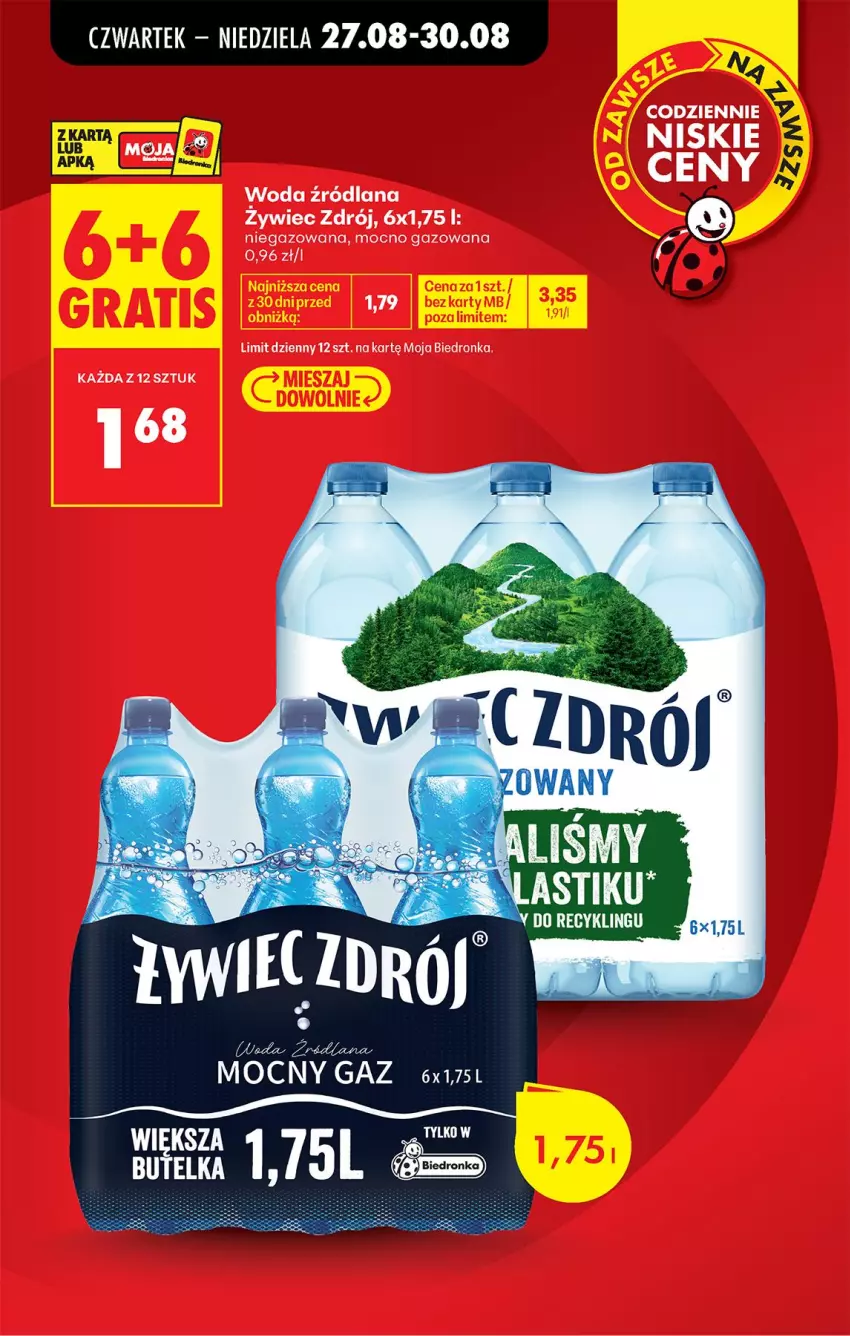 Gazetka promocyjna Biedronka - Od Czwartku - ważna 27.08 do 02.09.2026 - strona 10 - produkty: LANA, Woda