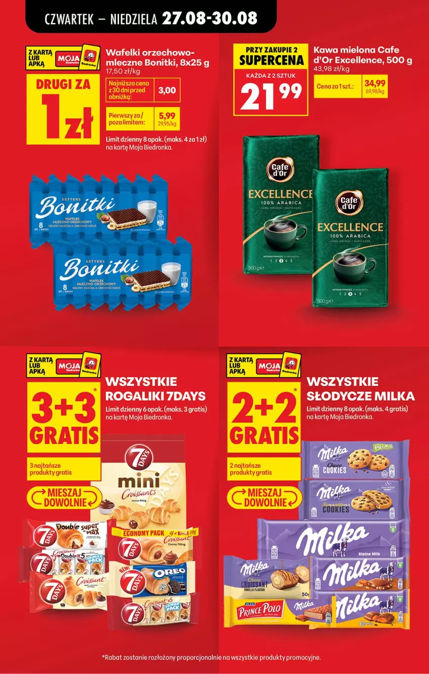 Gazetka promocyjna Biedronka - Od Czwartku - ważna 27.08 do 02.09.2026 - strona 14 - produkty: Bonitki, Gra, Kawa, Kawa mielona, Milka, Por, Rogal