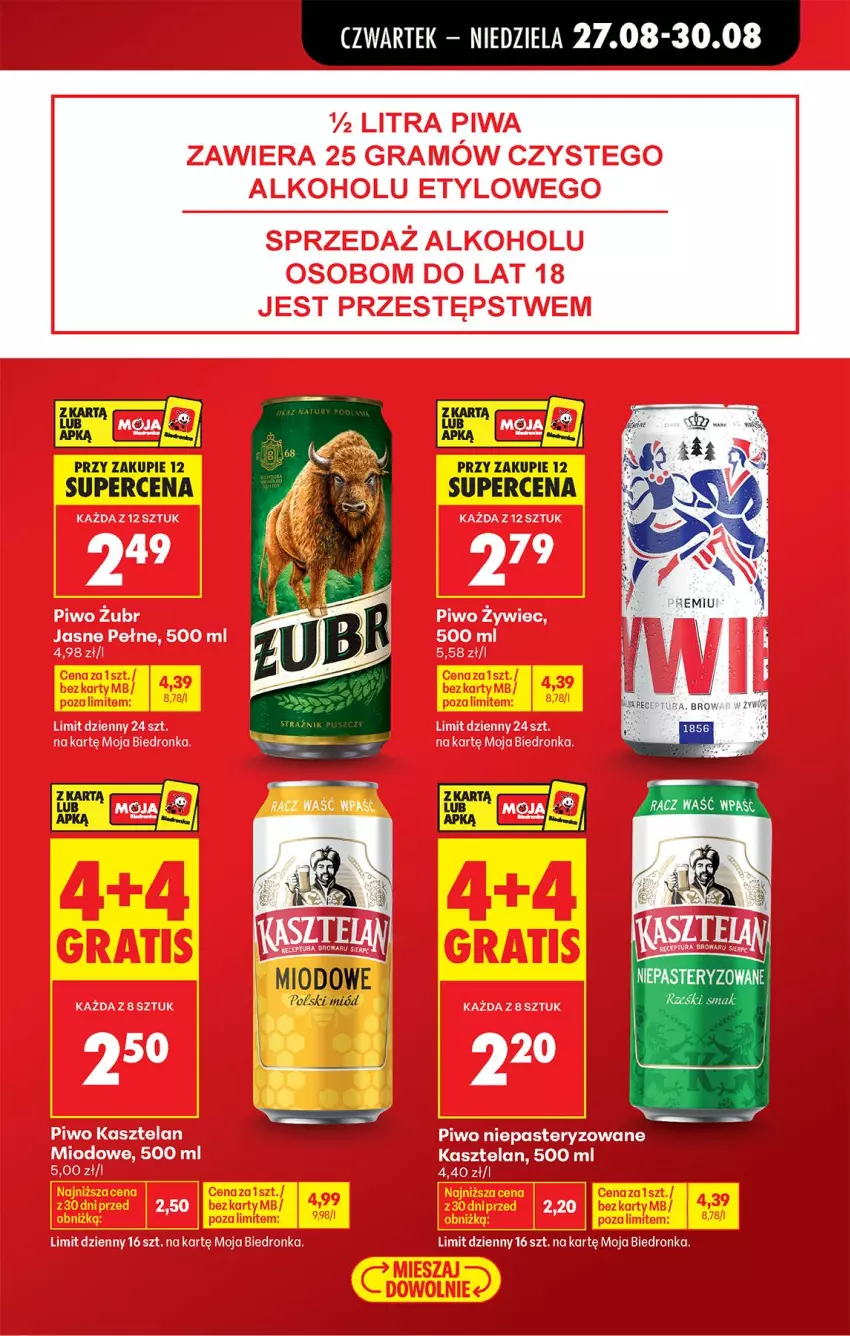 Gazetka promocyjna Biedronka - Od Czwartku - ważna 27.08 do 02.09.2026 - strona 19 - produkty: Fa, Miód