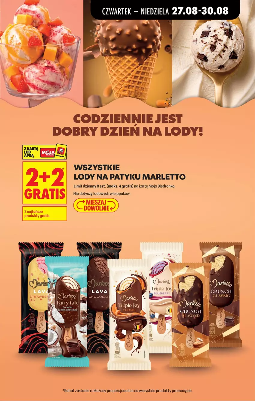 Gazetka promocyjna Biedronka - Od Czwartku - ważna 27.08 do 02.09.2026 - strona 23 - produkty: Fa, Fairy, Gra, Lody, Por