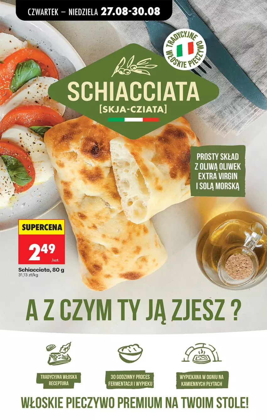 Gazetka promocyjna Biedronka - Od Czwartku - ważna 27.08 do 02.09.2026 - strona 44 - produkty: Chia, Gin, Ole!, Piec, Pieczywo