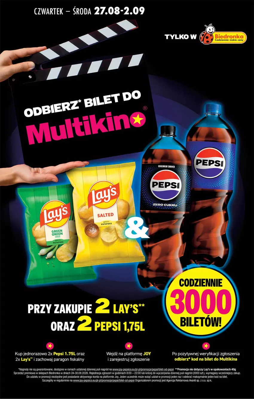 Gazetka promocyjna Biedronka - Od Czwartku - ważna 27.08 do 02.09.2026 - strona 66 - produkty: Pepsi, Rama