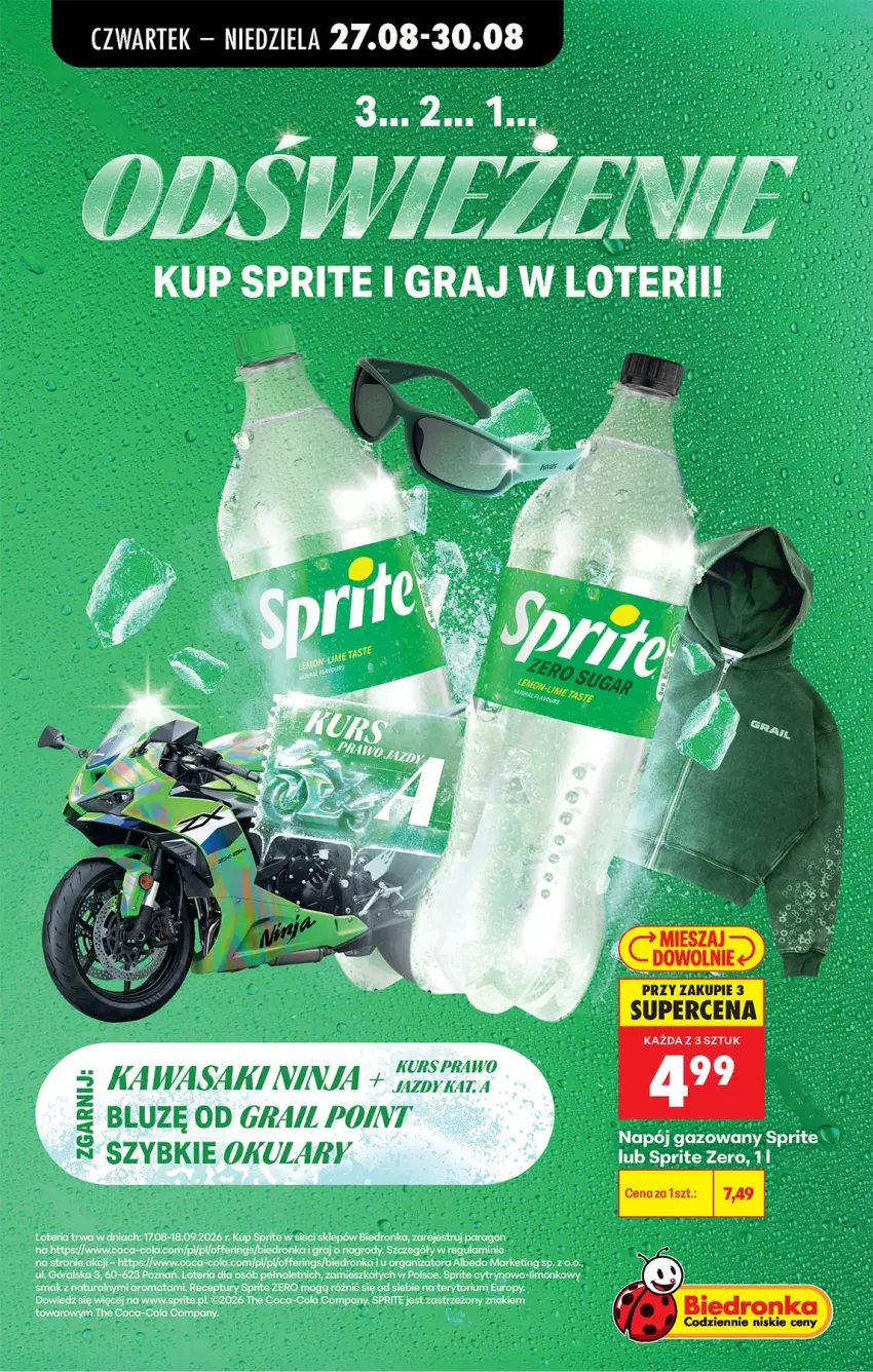 Gazetka promocyjna Biedronka - Od Czwartku - ważna 27.08 do 02.09.2026 - strona 67 - produkty: Fa