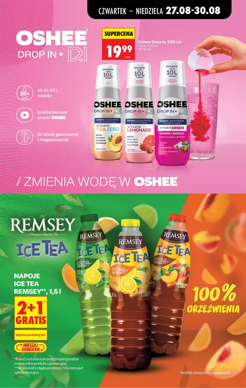 Gazetka promocyjna Biedronka - Od Czwartku - ważna 27.08 do 02.09.2026 - strona 69 - produkty: AEG, Ice tea, Napoje, Por