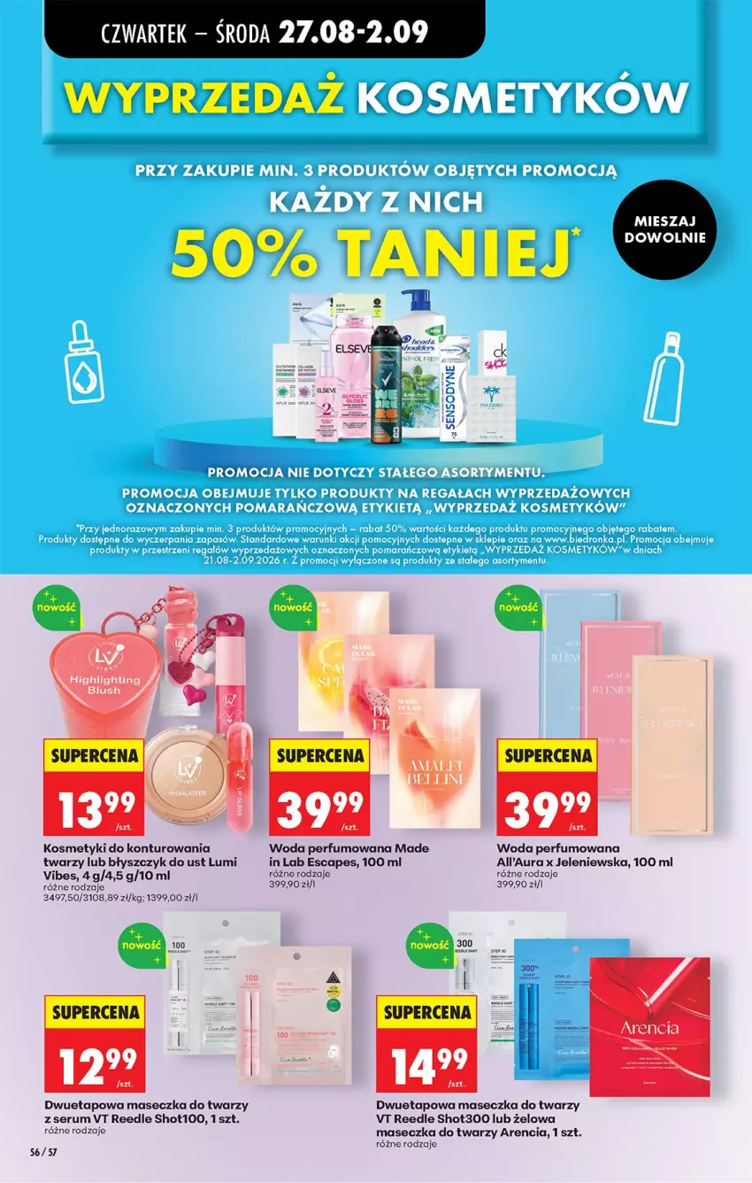Gazetka promocyjna Biedronka - Od Czwartku - ważna 27.08 do 02.09.2026 - strona 74 - produkty: Błyszczyk do ust, Fa, Perfum, Rum, Ser, Serum, Woda, Woda perfumowana