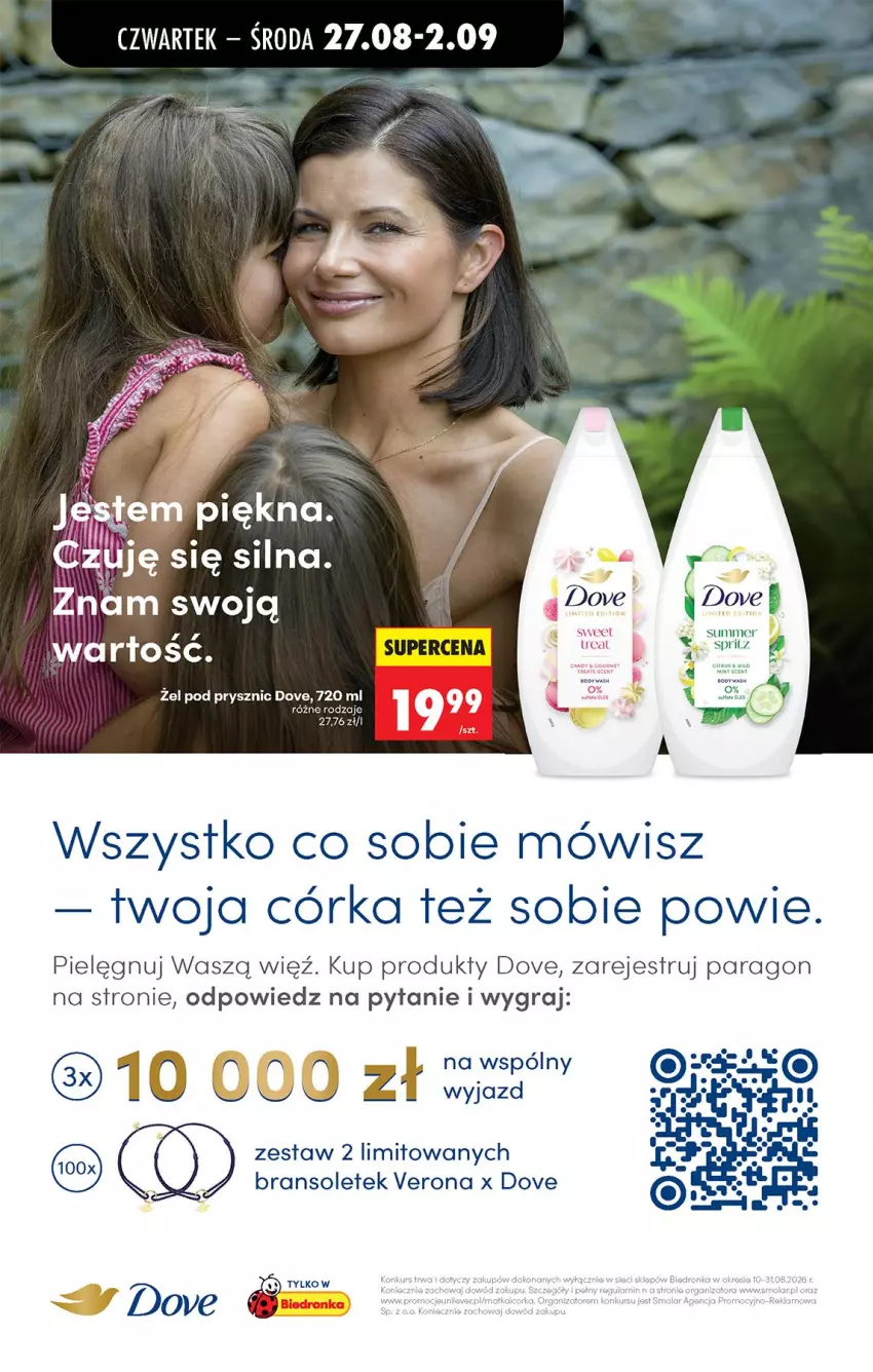 Gazetka promocyjna Biedronka - Od Czwartku - ważna 27.08 do 02.09.2026 - strona 77 - produkty: Dove, Gra