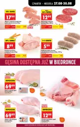 Gazetka promocyjna Biedronka - Od Czwartku - Gazetka - ważna od 02.09 do 02.09.2026 - strona 37 - produkty: Kurczak, Por, Gra, Burger, Kiełbasa biała, Kiełbasa, Mięso