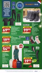 Gazetka promocyjna Aldi - Zaplanuj zakupy wcześniej - Gazetka - ważna od 18.12 do 18.12.2022 - strona 13 - produkty: Podkoszulek, Top, Por, Gin, Buty, Karp, Kosz, Rajstopy, Dres, Wełna, Legginsy, Sukienka, Bluza, Bluza dresowa, LG, Fa