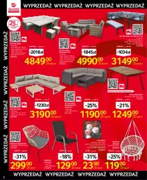 Gazetka promocyjna Selgros - Oferta przemysłowa - Gazetka - ważna od 27.07 do 27.07.2022 - strona 2 - produkty: Krzesło ogrodowe, Puf, Jadalnia, Stolik, Stół, Sofa, Krzesło, Fotel, Poduszka, Fa
