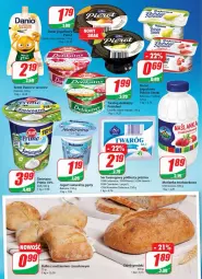 Gazetka promocyjna Dino - Gazetka - Gazetka - ważna od 03.08 do 03.08.2021 - strona 11 - produkty: Jogurt naturalny, Ser, Danone, Twaróg, Jogurt, Twaróg delikatny, Serek, Bakoma, Danio, Ser twarogowy, Bułka