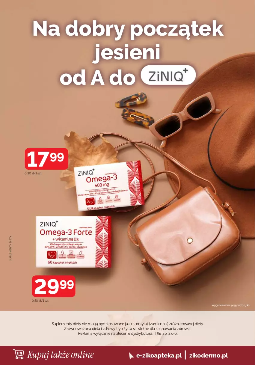 Gazetka promocyjna Ziko - Gazetka Ziko Dermo - ważna 10.09 do 23.09.2026 - strona 16 - produkty: Apteka