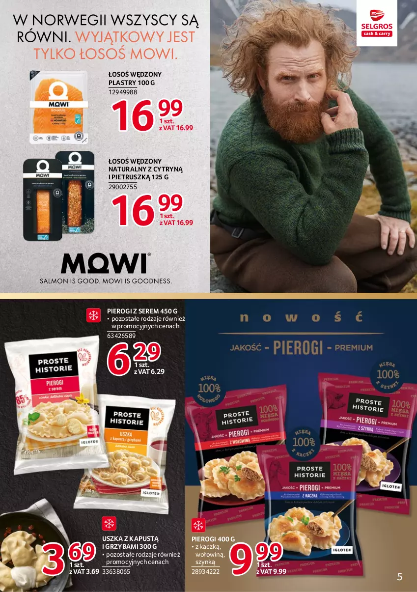 Gazetka promocyjna Selgros - Katalog Markowe Produkty - ważna 22.04 do 31.12.2022 - strona 5 - produkty: Kapustą, Pierogi, Ser