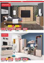 Gazetka promocyjna Merkury Market - Gazetka - ważna od 30.04 do 30.04.2023 - strona 50 - produkty: Biurko, Regał, Komoda, Szafka, Moda, Szafa, Fa