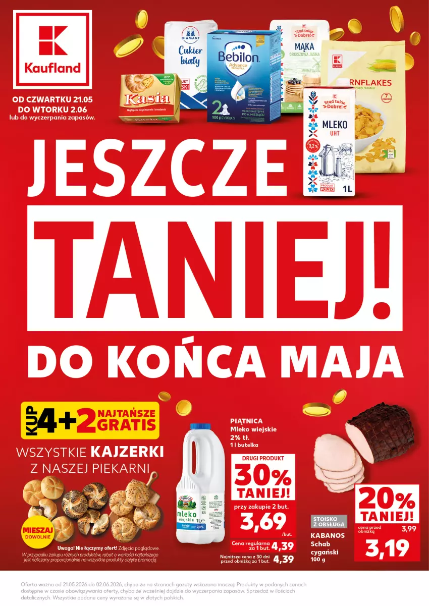Gazetka promocyjna Kaufland - Kaufland - ważna 21.05 do 02.06.2026 - strona 1 - produkty: Kabanos, Waga